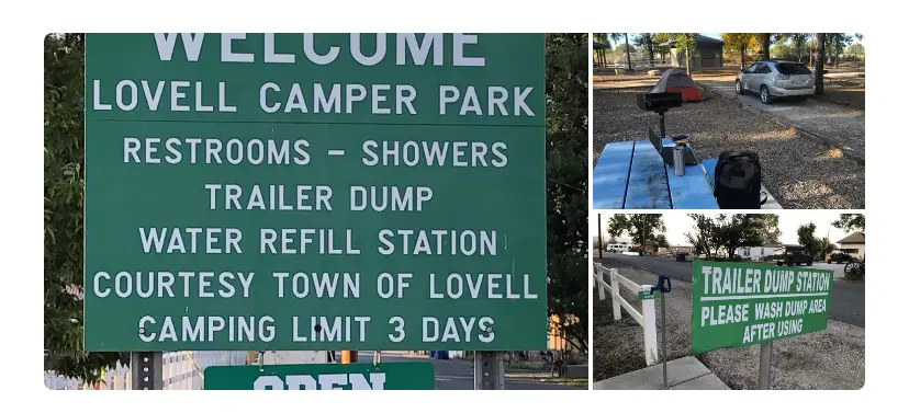 Lovell Camper Park